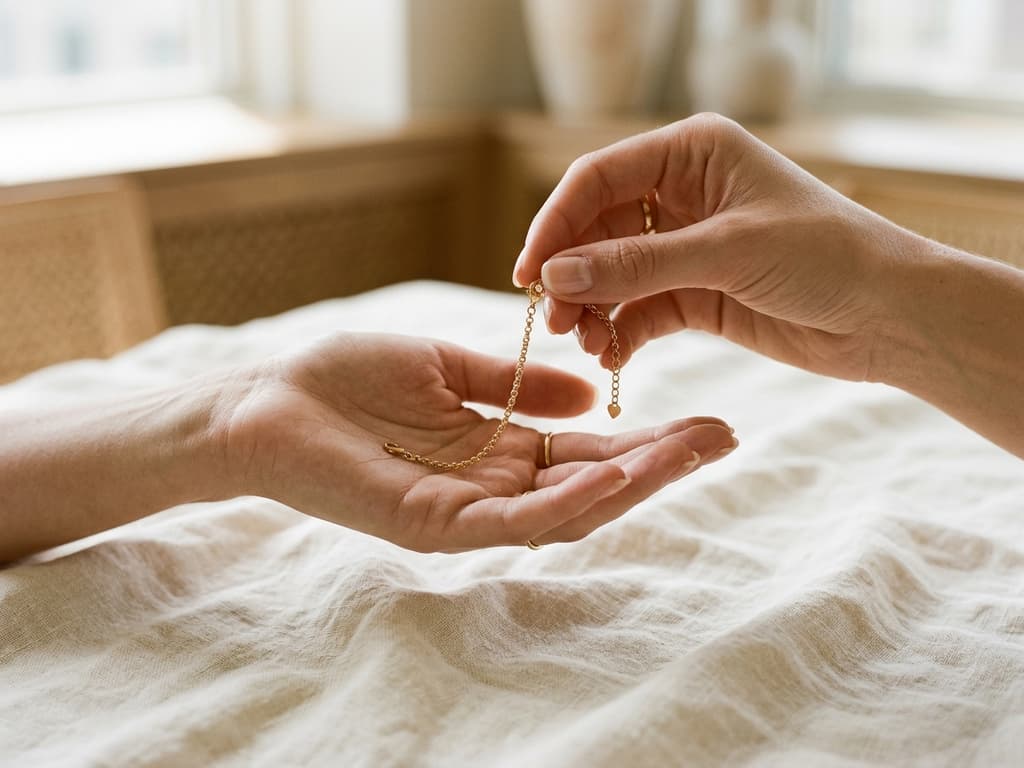 Consegna di un gioiello Van Cleef & Arpels e pagamento da Ecrila
