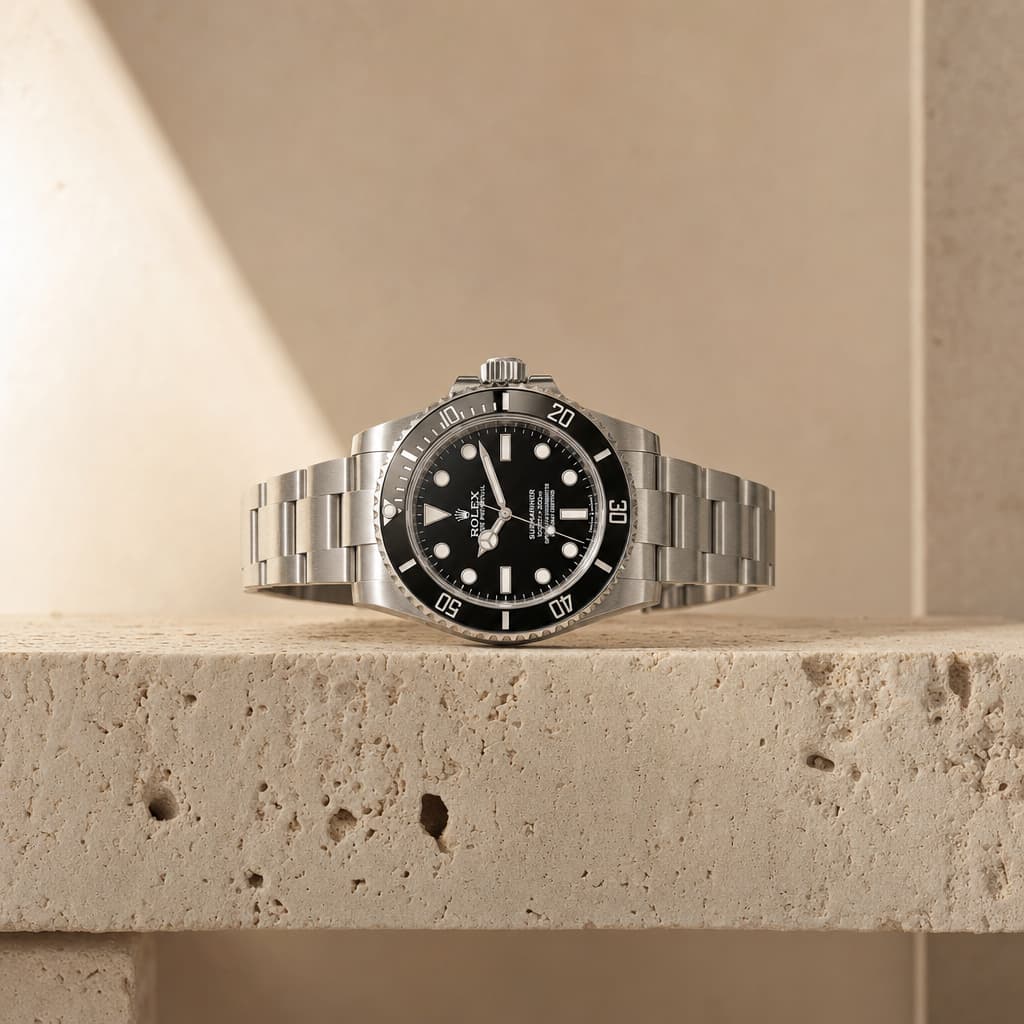 Rolex présentée pour expertise et rachat par Ecrila